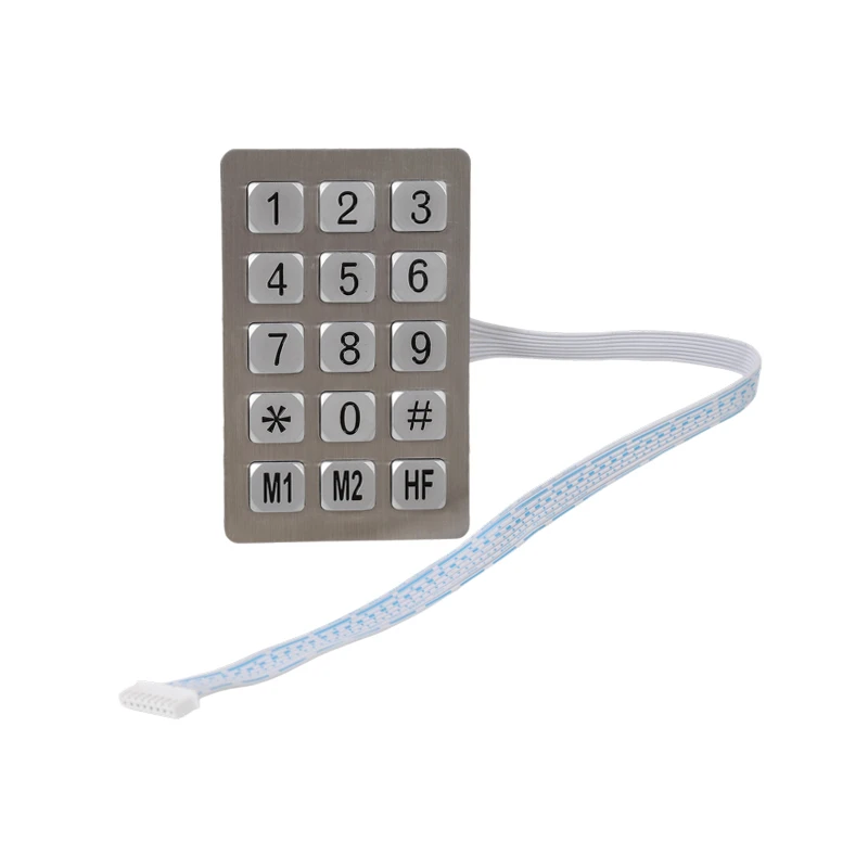 Stainless Steel Keypad